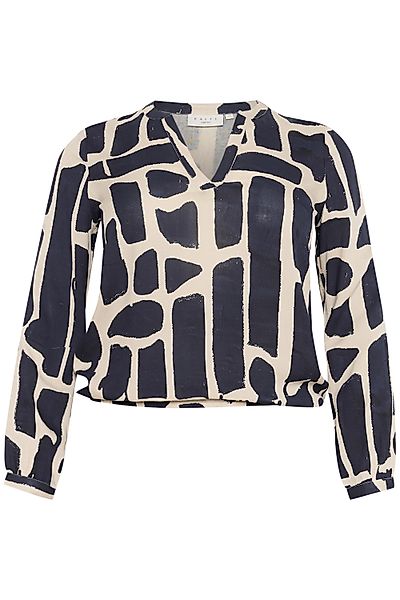 KAFFE Curve Langarmbluse Langarm-Bluse KCdiana Große günstig online kaufen