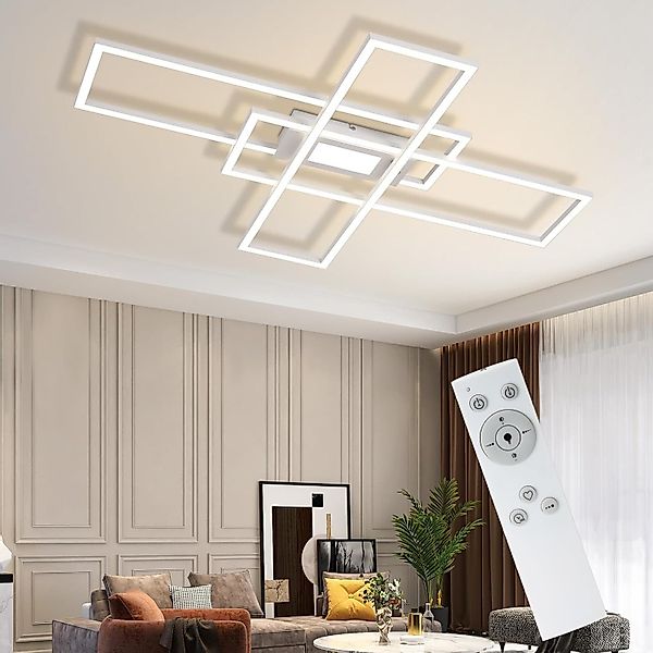 ZMH LED Deckenleuchte Wohnzimmer 50W 3 günstig online kaufen