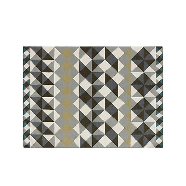 GAN - Kilim Mosaiek Teppich - grau/150x200cm günstig online kaufen