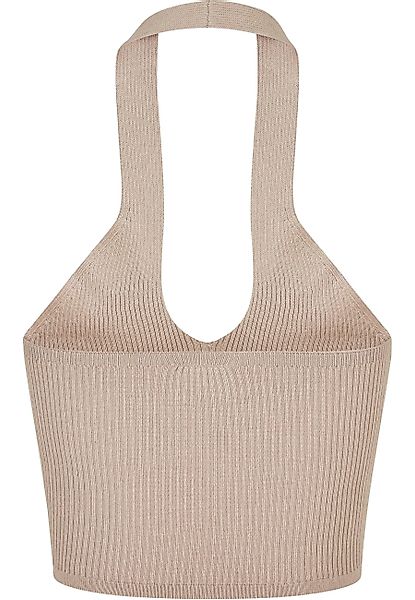 URBAN CLASSICS Muskelshirt "Urban Classics Damen Ladies Rib Knit Crossed Ne günstig online kaufen