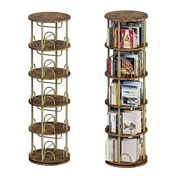 TWSOUL Bücherregal 5 Ebenen 20 Fächer günstig online kaufen