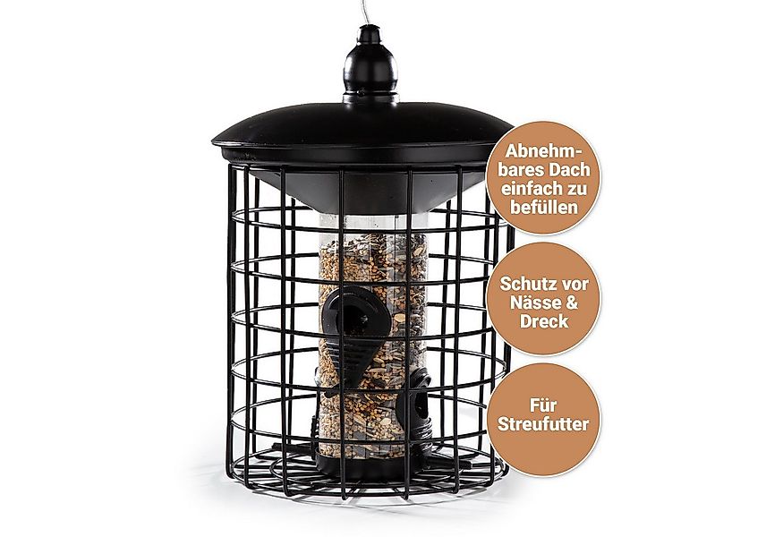 Cult at Home Tierhaus CULT at home Vogelfutterhaus - Höhe 29cm - Futtersäul günstig online kaufen