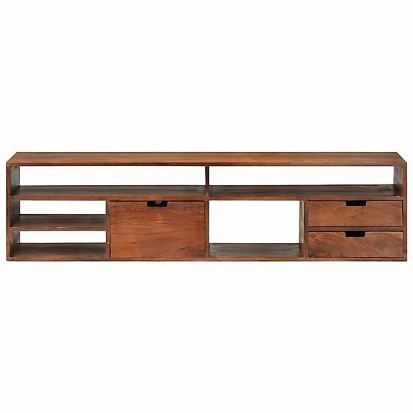 Tv-schrank 140x30x35 Cm Massivholz Akazie günstig online kaufen