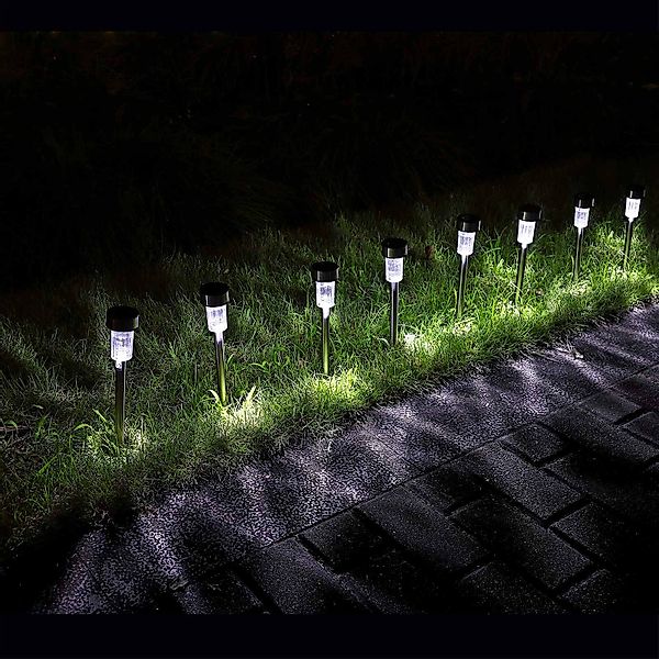 monzana LED Solarleuchte, Solarlampe, 16er Set günstig online kaufen