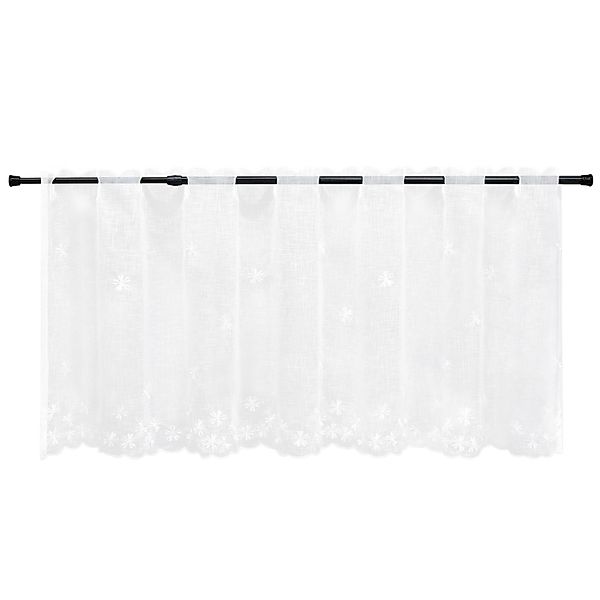 Delien Scheibengardine (1 St), Stangendurchzug, transparent, günstig online kaufen