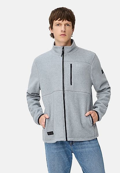 camel active Fleecejacke Fleecejacke mit Brusttasche Langarm Markenlogo günstig online kaufen