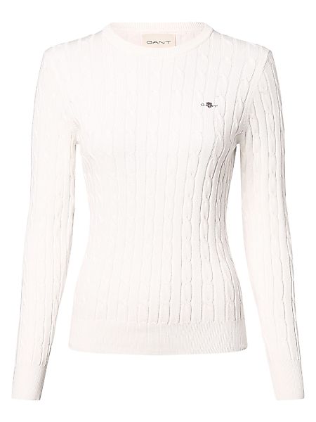 Gant Strickpullover STRETCH COTTON CABLE C-NECK günstig online kaufen