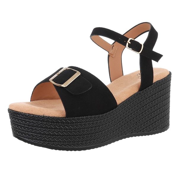 Ital-Design Elegante Plateau-Sandalen für jeden Anlass günstig online kaufen