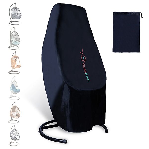 CCLIFE Hängesessel Abdeckung 190x145cm Schutzhülle für Hängesessel Winddich günstig online kaufen