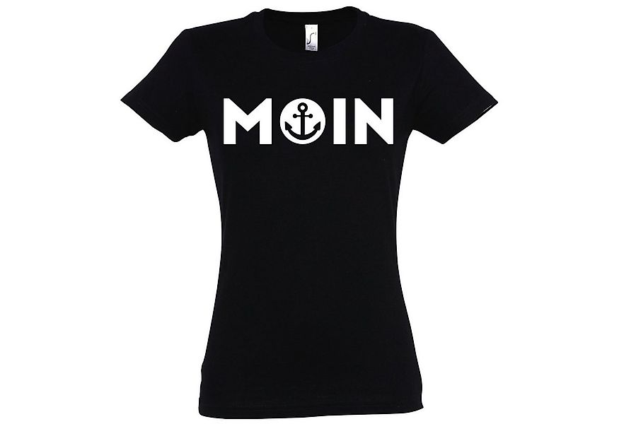 Youth Designz Print-Shirt Moin Logo Damen T-Shirt Anker Spruch mit modische günstig online kaufen