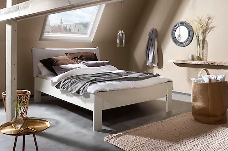 rauch Futonbett »Aditio«, Kopfteil Webstoff mit abgesetztem Keder günstig online kaufen