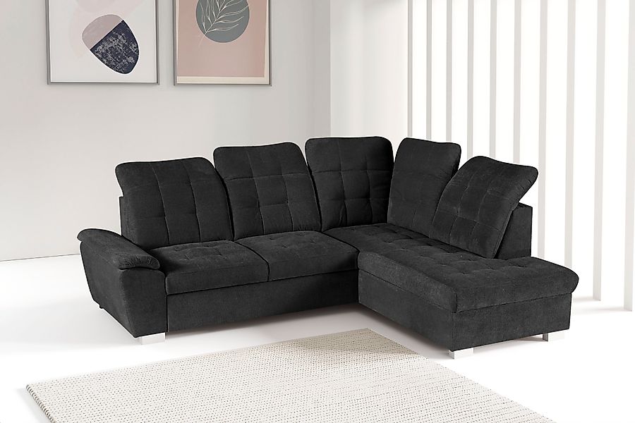 WERK2 Ecksofa »Brindisi, bequem und komfortabel, L-Form«, mit verstellbaren günstig online kaufen