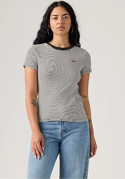 Levis T-Shirt "Mini-Logo" Packung, 2 Stk. mit kleiner Markenlogo-Stickerei günstig online kaufen