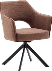 MCA furniture 4-Fußstuhl "Tonala" (Set) 2 Stk. Velourstoff grob (2er-Set), günstig online kaufen