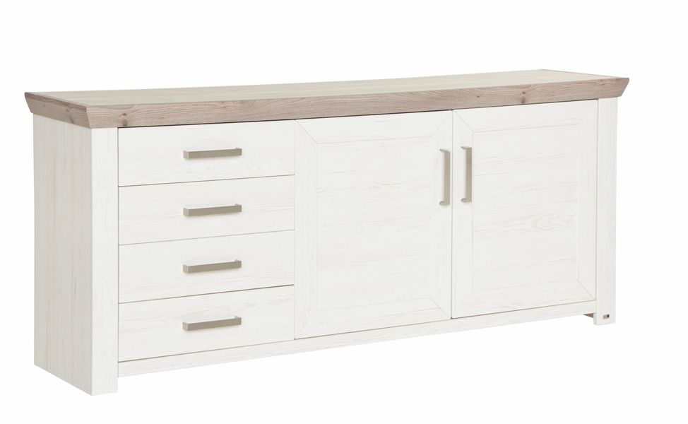set one by Musterring Sideboard "York" Typ 51, mit viel Stauraum, Bügelgrif günstig online kaufen
