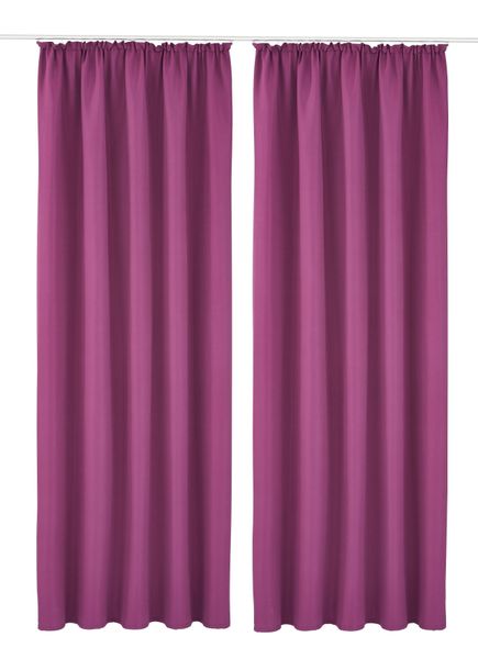 my home Vorhang "Raja, Gardinen mit Kräuselband, Vorhänge Wohnzimmer" Kräus günstig online kaufen