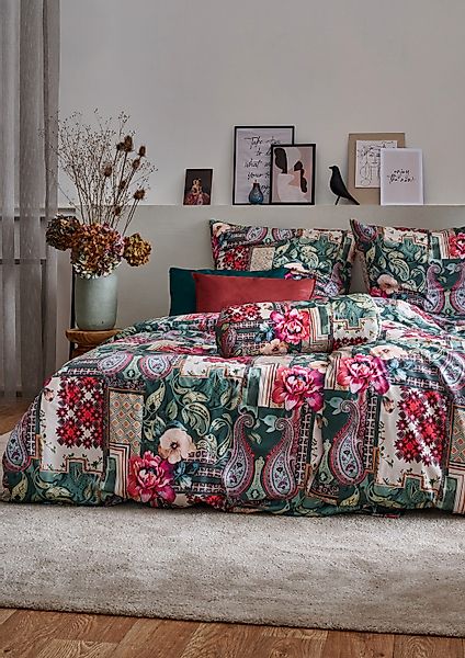 APELT Bettwäsche "Isabella Gots" 2 Stk. tlg. Paysleymuster günstig online kaufen