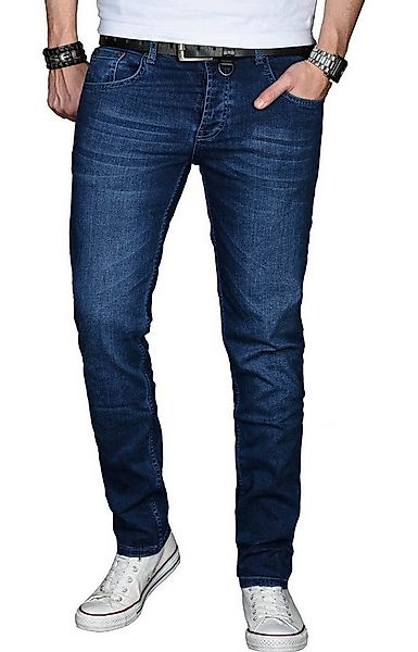 Alessandro Salvarini Straight-Jeans A. Salvarini Designer Herren Jeans Hose günstig online kaufen