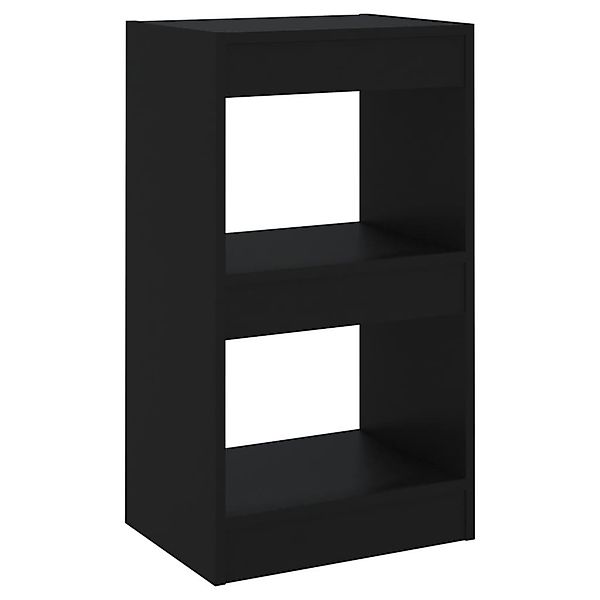 vidaXL Bücherregal Bücherregal/Raumteiler Schwarz 40x30x72 cm, günstig online kaufen