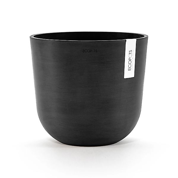ECOPOTS Blumentopf Oslo 25 Dunkelgrau, für innen und außen: frostsicher, br günstig online kaufen