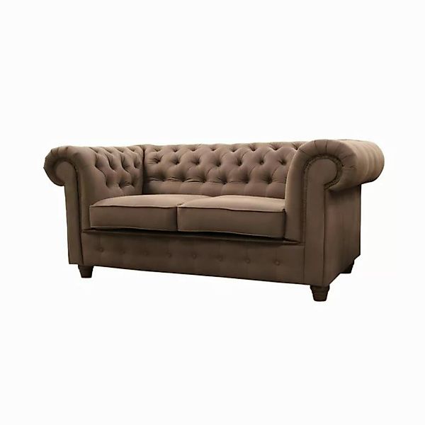 Xlmoebel Sofa Büro-Sofa Chesterfield mit Textildesign und gepolsterter Sitz günstig online kaufen