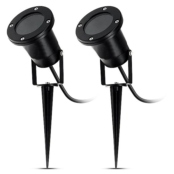 SSC-LUXon LED Gartenstrahler Schwarzer Gartenstrahler KARI günstig online kaufen
