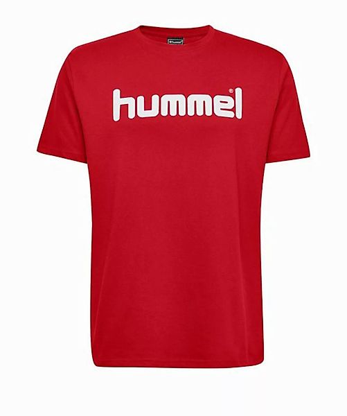 hummel T-Shirt Hummel Cotton T-Shirt Logo F6084 Baumwolle günstig online kaufen