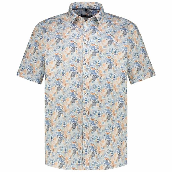 CASA MODA Freizeithemd mit Allover-Muster günstig online kaufen