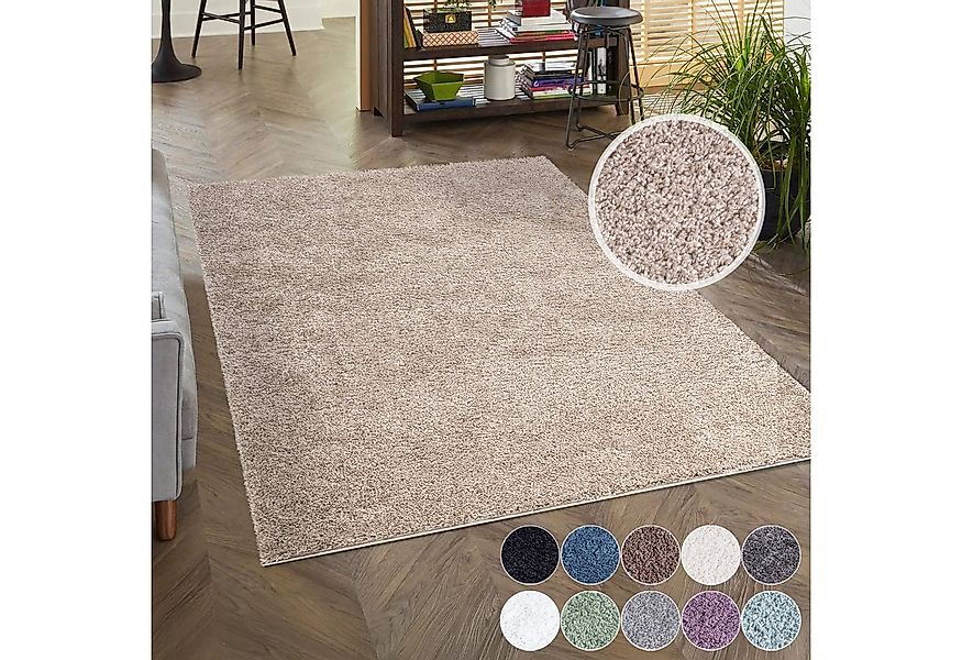 Carpet City Hochflor-Teppich City Shaggy, rechteckig, Höhe: 30 mm, Auch als günstig online kaufen