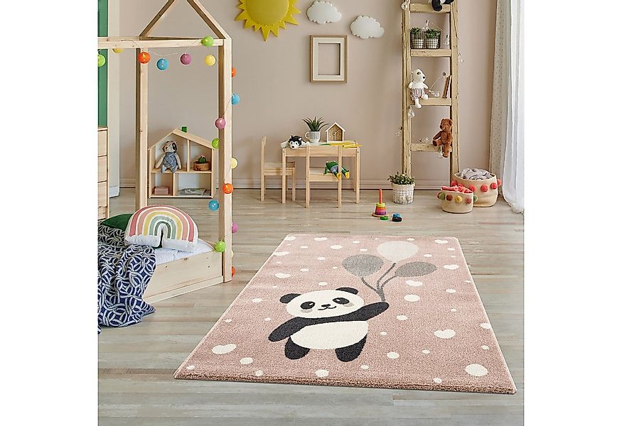 Jimri Kinderteppich Happy Friends Teppich für Kinderzimmer, Kinderteppich B günstig online kaufen