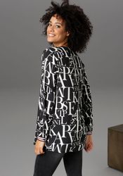 Aniston CASUAL Schlupfbluse mit Buchstaben bedruckt günstig online kaufen