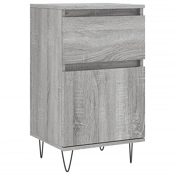 vidaXL Sideboard Grau Sonoma 40x35x70 cm Holzwerkstoff 831160 günstig online kaufen