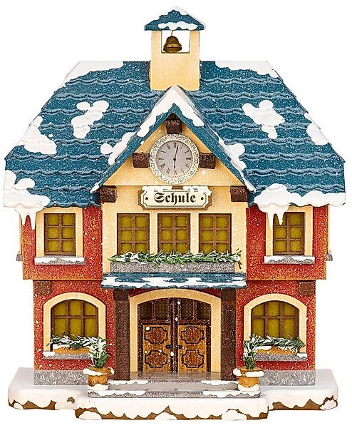 Hubrig Volkskunst GmbH Dekofigur Hubrig Volkskunst 'Winterkinder Winterhaus günstig online kaufen