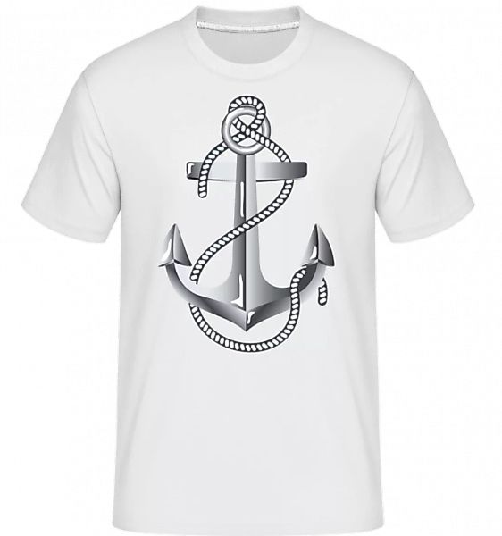 Anchor Rope Comic Silver · Shirtinator Männer T-Shirt günstig online kaufen