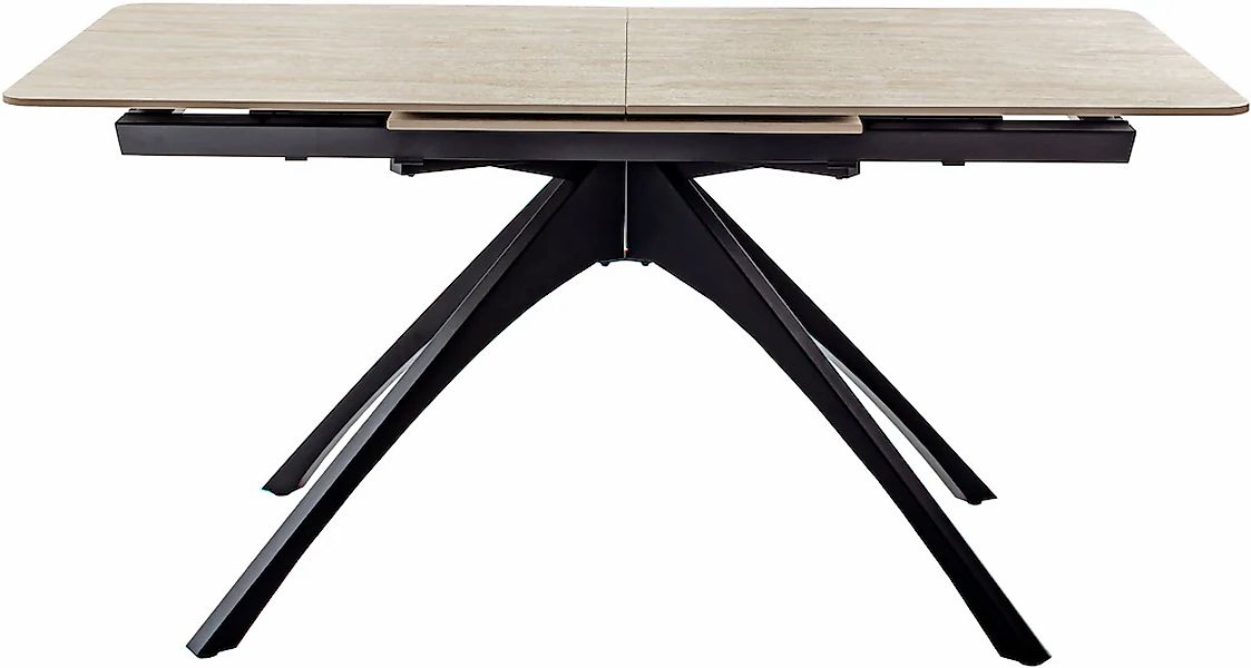 MCA furniture Esstisch "CERRITO Auszugtisch 160-220 cm - marmoriert", (1 St günstig online kaufen