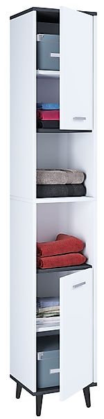 VCM Hochschrank Holz Badmöbel Bad Hochschrank günstig online kaufen