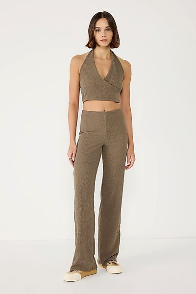 No Matter What Chinohose Strukturierte High-Waist günstig online kaufen