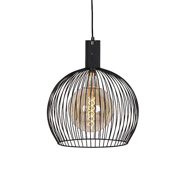 Qazqa Pendelleuchte Wire, ohne Leuchtmittel, E27, günstig online kaufen
