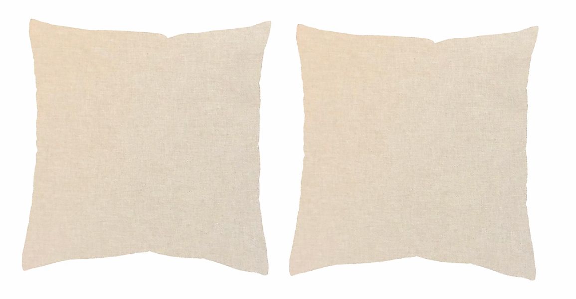 HOME WOHNIDEEN Kissenhülle "LUCIO 2ER PACK MIT FÜLLUNG" günstig online kaufen