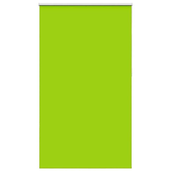 vidaXL Verdunkelungsrollo Grün 135x210cm Stoffbreite 131,6cm Polyester 4011 günstig online kaufen