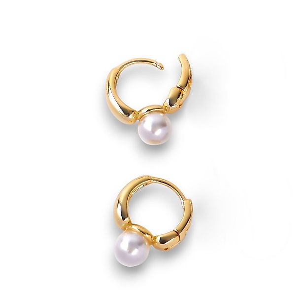 SHELAGO Perlenohrringe - Creolen mit Perlen, Ohrschmuck Perle, Schmuck Gesc günstig online kaufen