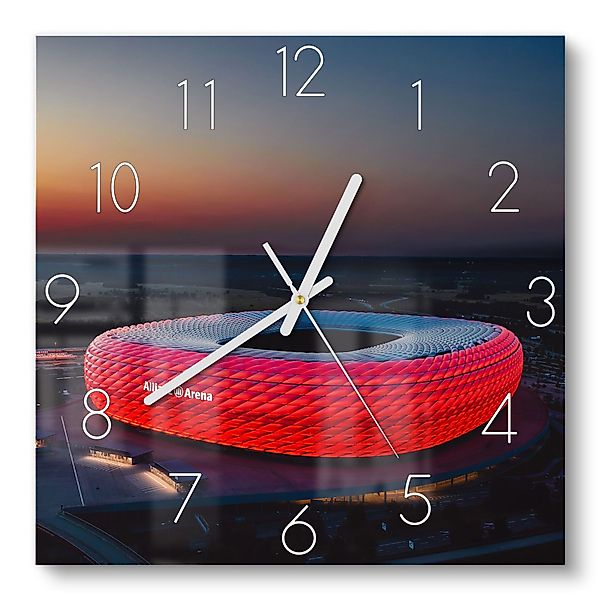 DEQORI Wanduhr 'Allianz Arena, München' (Glas günstig online kaufen