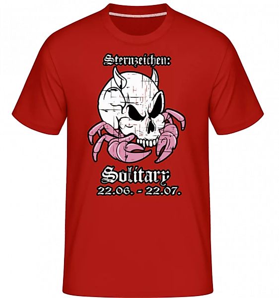 Metal Sternzeichen Solitary · Shirtinator Männer T-Shirt günstig online kaufen