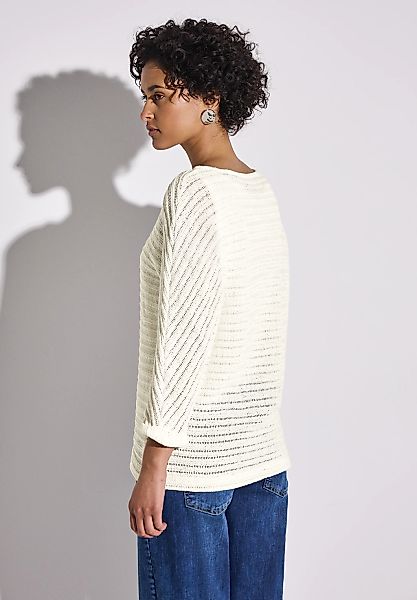 STREET ONE Strickpullover, mit U-Boot-Ausschnitt günstig online kaufen