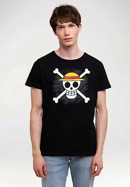 LOGOSHIRT T-Shirt One Piece - Skull mit lizenziertem Print günstig online kaufen