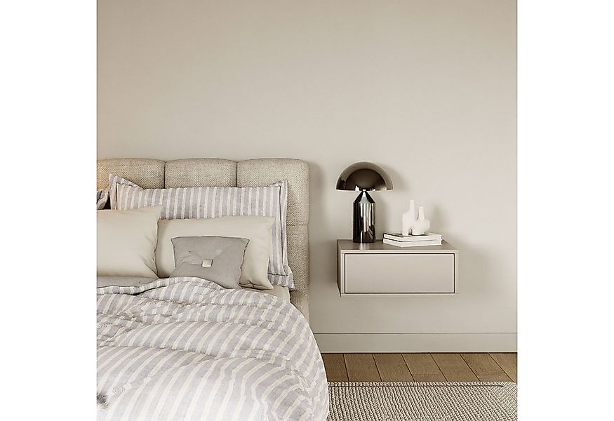 Selsey Nachttisch FRAMME, mit Schubladen, platzsparende Wandmontage, griffl günstig online kaufen