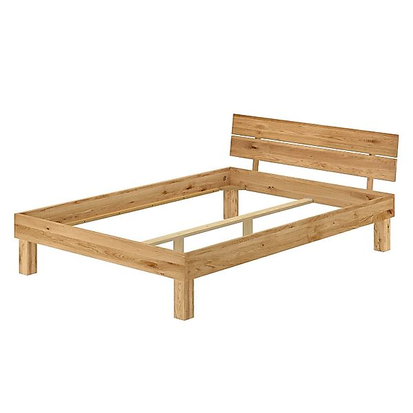 Erst-Holz Doppelbett Massivholzbett Eichenbett Geölt 180 x 200 cm Modell 88 günstig online kaufen