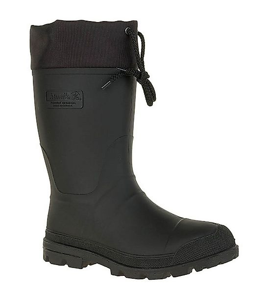 Kamik Gummistiefel Icebreaker mit Innenfutter schwarz Herren Winterstiefel günstig online kaufen