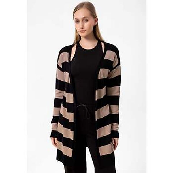 Anou Anou  Strickjacken Kory Striped Long Cardigan günstig online kaufen