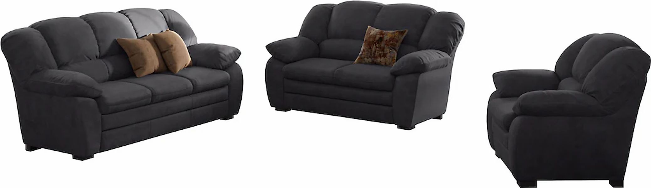 COTTA Polstergarnitur "Casino, Sofa Set, 3-2-1 Sitzer, Wohnzimmer Garnitur" günstig online kaufen